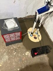 TripleSafe Sump Pump and SaniDry Sedona