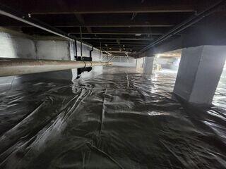 With CleanSpace, SilverGlo insulation, and the SaniDry Sedona dehumidifier installed, the crawl space is now clean, dry, and protected, dramatically improving the home's comfort and air quality.