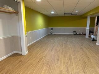 ThermalDry Elite Plank Flooring combines the beauty of wood with the durability of waterproof materials, providing a mold-resistant, warm-to-the-touch flooring solution perfect for finished basements.