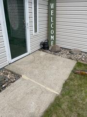 During: Our Foreman, Charlie, and his crew traveled to the home and completed the lift and level.