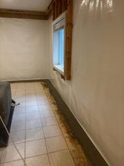 Waterproofing system installed