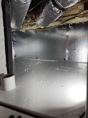 SilverGlo was installed to improve energy efficiency and reduce heat loss through the crawl space walls, while also resisting moisture for added protection.