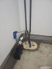 Fully waterproofing a basement in Penetanguishene, ON