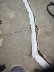 During: Our Foreman, Nanga, and his crew secured the WaterGuard channel in the basement.