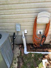 Lastly, the crew installed our IceGuard Discharge Line to prevent sump pump backups caused by frozen or clogged discharge pipes, ensuring reliable water drainage and protecting the basement year-round.