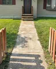 After: Our crew lifted the concrete using PolyLevel