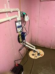 TripleSafe Sump Pump and WaterGuard Installation in Utica, NY