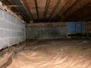 Crawl Space in need of repair