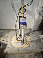 Next, TripleSafe was installed to provide triple the protection, ensuring continuous drainage during heavy rains, high water volumes, and power outages.