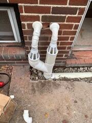 Our crew also added IceGuard to the discharge line to prevent water backups in case the line freezes, ensuring the sump system works year-round, even in freezing conditions.