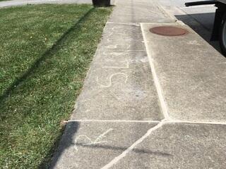 Spot 7 - After Photo: We closed the gap on this sidewalk.