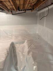 Protecting a Basement with CleanSpace & Foamax in Greenbank, Ontario