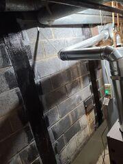 Lastly, the crew added our CarbonArmor System to strengthen and stabilize the basement walls, preventing further bowing and cracking caused by foundation settlement and soil pressure.