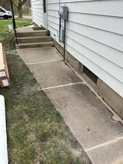 The crew lifted the slabs with PolyLevel and sealed the joints with NexusPro