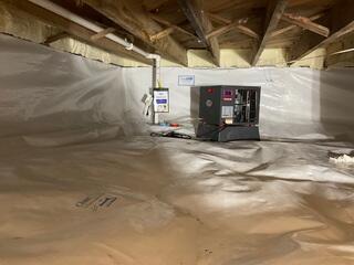 Crawl Space Encapsulation In Carvel Beach, MD