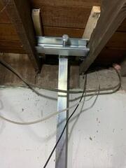 During: Roel and his crew worked hard to secure all 6 PowerBraces.