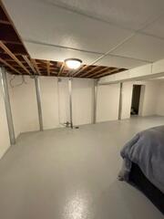 After: The homeowner was given peace of mind knowing their basement was properly stabilized.