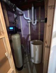 Lisbon Falls ME City Water Softener Install