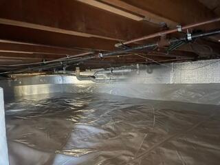 Encapsulating a Damp Crawl Space in Lake Hopatcong, NJ