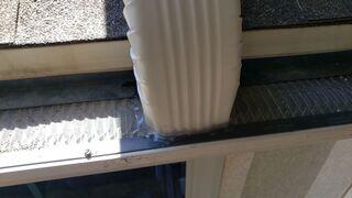 sealed downspout