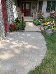 After: The homeowner was grateful for the excellent work completed by the crew.