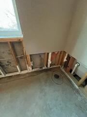Bismarck, ND, Water Damaged Basement Repaired