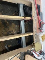 Supplemental Beam Installed