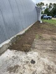 After: The homeowner was given peace of mind knowing their shed foundation was properly repaired.