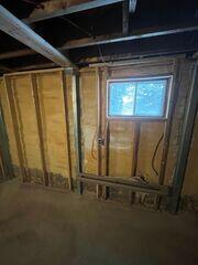 Foundation stabilization in Très-Saint-Rédempteur, Quebec