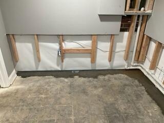 Installed to intercept water seeping through the foundation walls and floor joints, our WaterGuard System effectively channels it away from the basement to prevent flooding and moisture buildup.