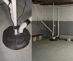 Waterproofing a Basement with an Existing Radon Mitigation System