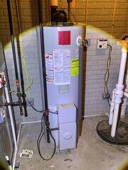 New customer is in the process of moving into this home. the water quality is very poor. existing whole house filter appears to have been bypassed. he is requesting estimates for WT and WH options. WH is operating but approx 15 years old. interested in discussing tankless options as well.