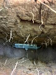 During: Our Design Specialist, Juan, recommended installing Geolock Wall Anchors along the struggling walls.