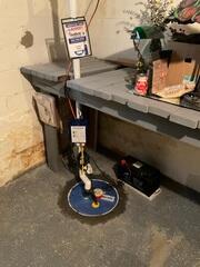 We installed our SuperSump Premier Sump Pump to provide powerful, reliable water removal, designed to handle high volumes and keep the basement dry year-round.