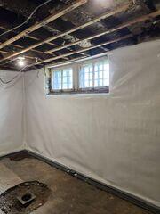 Our crew installed CleanSpace and is in the process of installing WaterGuard along the edges