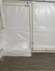 CleanSpace is a strong vapor barrier that directs water into the WaterGuard drainage system.