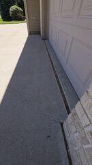 West Fargo, ND, Sunken Concrete Lifted and Repaired