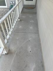 After our crew was done with the installation