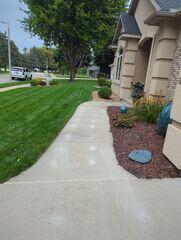 Our crew lifted the slabs using PolyLevel and sealed the joints with NexusPro