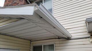Installation of the basic gutter system