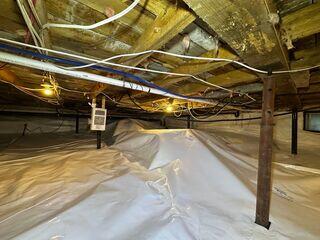 In Saint-Prosper, a house saved from moisture damage