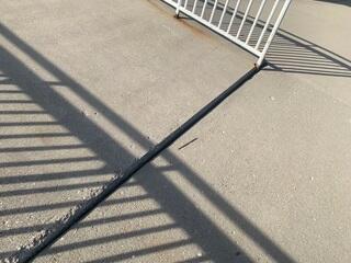 This gap could cause one of the casinos employees to trip. At the very least, it made their jobs harder.