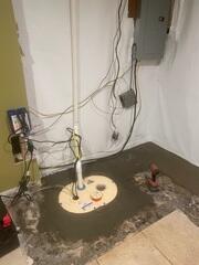 Super sump Plus installed along with the Water guard system and Clean Space.