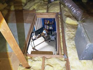 Fixing a Leaky Attic Hatch with a David Lewis Hatch Cover in Manasquan, NJ