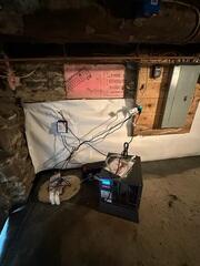 Basement Repair in Hanover, New Hampshire, by Matt Clark's Northern Basemen...