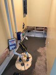 This photo shows the TripleSafe we installed to replace their broken sump pump system. Unlike standard single-pump setups, the TripleSafe features three separate pumps within one liner: a primary pump for everyday drainage, a high-capacity secondary pump that automatically activates during heavy rainfall, and a battery-powered backup pump to provide protection during power outages.