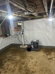 Basement Waterproofing in Plattsburgh, New York, by Matt Clark's Northern B...