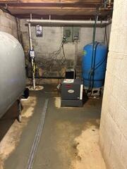 Basement Waterproofing in Shelburne, Vermont, by Matt Clark's Northern Base...