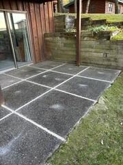 During: Our Design Specialist, Nicola, recommended lifting and leveling the sidewalk with PolyLevel.