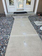 After our crew was done with the installation